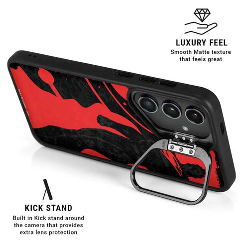 DC Comics Superman Silhouette Flying Galaxy S25 Kickstand Case